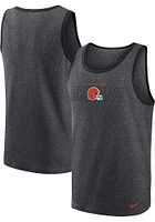 Nike Cleveland Browns Mens Grey TRIBLEND Short Sleeve Tank Top