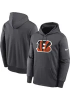 Nike Cincinnati Bengals Mens Grey Logo Therma Hood