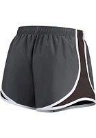 Nike Cleveland Browns Womens Charcoal Primetime Shorts