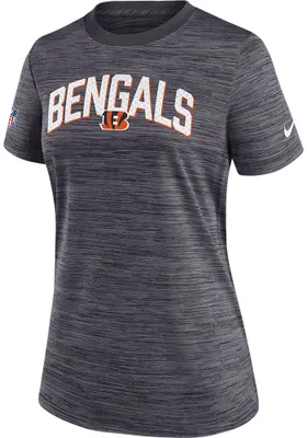 Nike Cincinnati Bengals Womens Black Velocity T-Shirt