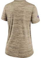 Nike Cleveland Browns Womens Brown Velocity T-Shirt