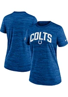 Nike Indianapolis Colts Womens Blue Velocity T-Shirt
