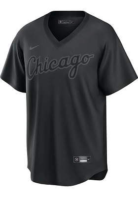 Chicago White Sox Mens Nike Replica Pitch Black Jersey