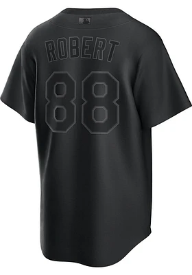 Luis Robert Chicago White Sox Mens Replica Pitch Black Jersey