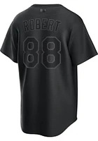 Luis Robert Chicago White Sox Mens Replica Pitch Black Jersey