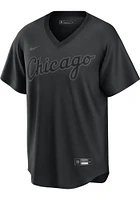 Luis Robert Chicago White Sox Mens Replica Pitch Black Jersey