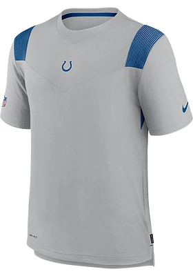 Nike Indianapolis Colts Grey Top Player UV Short Sleeve T Shirt
