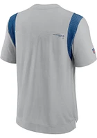 Nike Indianapolis Colts Grey Top Player UV Short Sleeve T Shirt
