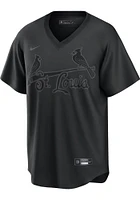 Nolan Arenado St Louis Cardinals Mens Replica Pitch Black Jersey