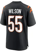 Logan Wilson  Nike Cincinnati Bengals Black Home Game Football Jersey