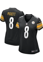 Kenny Pickett  Nike Pittsburgh Steelers Womens Black Home Replica Football Jersey