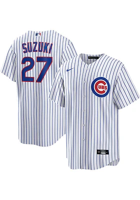 Seiya Suzuki Chicago Cubs Mens Replica Home Jersey - White
