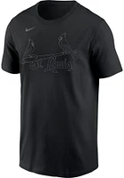 Nolan Arenado St Louis Cardinals Black Pitch Name And Number Short Sleeve Player T Shirt