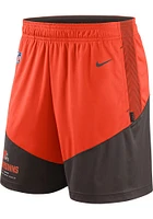 Nike Cleveland Browns Mens Orange KNIT Shorts