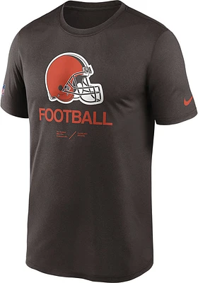 Nike Cleveland Browns SIDELINE LEGEND Short Sleeve T Shirt