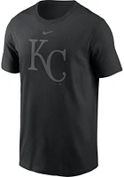 Nike Kansas City Royals Black Pitch Logo Short Sleeve T Shirt