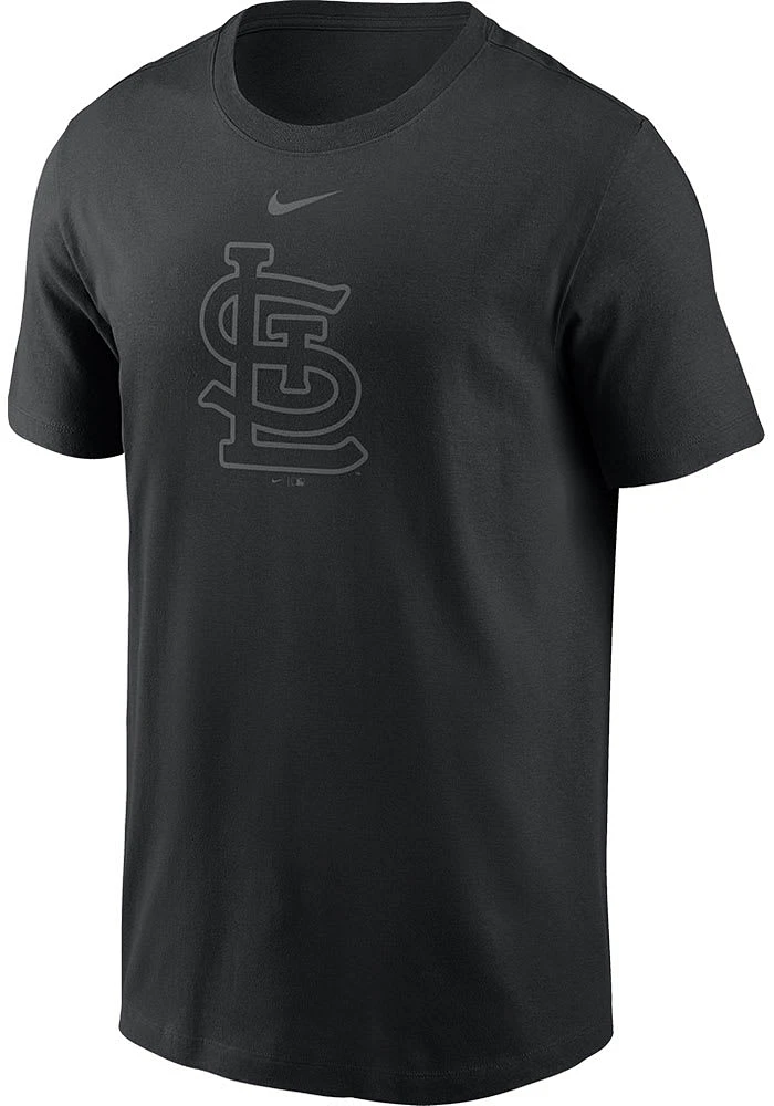 Nike St Louis Cardinals Black Pitch Logo Short Sleeve T Shirt