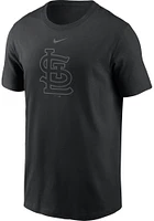 Nike St Louis Cardinals Black Pitch Logo Short Sleeve T Shirt