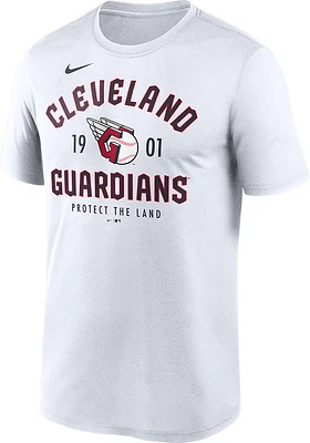Nike Cleveland Guardians Legend Established Date Short Sleeve T Shirt