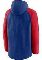 Nike Chicago Cubs Mens Blue PLAYER THERMA FULL Zip JACKET Long Sleeve