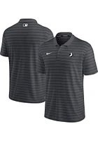 Nike Chicago White Sox Mens Black AC SS STRIPED Polo - CITY CONNECT Short Sleeve