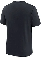 Nike Cleveland Guardians Navy Blue DRI-BLEND EARLY WORK Short Sleeve Fashion T Shirt