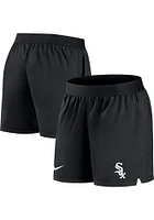 Nike Chicago White Sox Womens Black DriFit Shorts