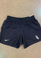 Nike Chicago White Sox Womens Black DriFit Shorts