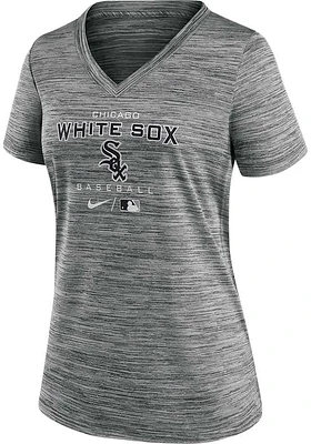 Nike Chicago White Sox Womens Black Velocity T-Shirt