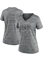 Nike Chicago White Sox Womens Black Velocity T-Shirt