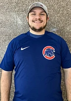 Nike Chicago Cubs Blue PREGAME TOP Short Sleeve T Shirt