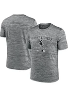 Nike Chicago White Sox Black LEGEND PRACTICE VELOCITY Short Sleeve T Shirt