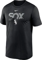 Nike Chicago White Sox Black MY TOWN LEGEND Short Sleeve T Shirt