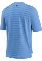 Nike Kansas City Royals Light Blue PREGAME TOP Short Sleeve T Shirt