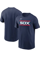 Nike Chicago White Sox Navy Blue COOP WORDMARK Short Sleeve T Shirt
