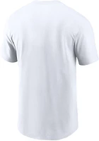 Nike Cleveland Guardians White TEAM ISSUE Short Sleeve T Shirt