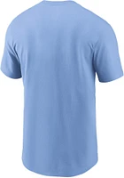 Nike Kansas City Royals Light Blue LARGE LOGO Short Sleeve T Shirt
