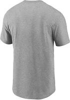 Nike Texas Rangers Grey TEAM ISSUE Short Sleeve T Shirt