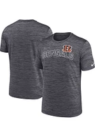 Nike Cincinnati Bengals Black PRIMETIME VELOCITY ARCH Short Sleeve T Shirt