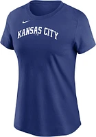 Bobby Witt Jr Kansas City Royals Womens Blue Player T-Shirt