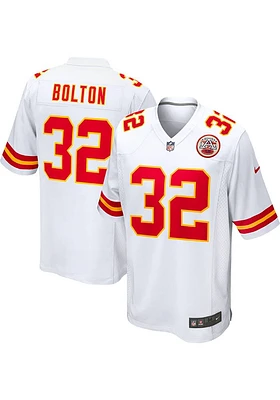 Nick Bolton  Nike Kansas City Chiefs White ROAD Football Jersey