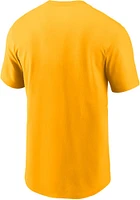 Nike Pittsburgh Pirates Gold TEAM ISSUE Short Sleeve T Shirt