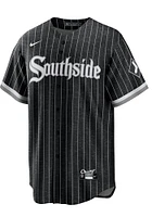 Eloy Jimenez Chicago White Sox Mens Replica City Connect Jersey - Black