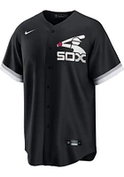 Chicago White Sox Mens Nike Replica Alt Jersey - Black