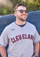 Cleveland Guardians Mens Nike Replica Away Jersey - Grey