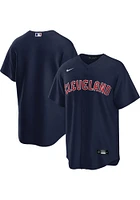 Cleveland Guardians Mens Nike Replica Alt Jersey - Navy Blue