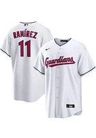 Jose Ramirez Cleveland Guardians Mens Replica Home Jersey - White