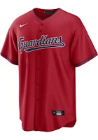 Shane Bieber Cleveland Guardians Mens Replica Alt Jersey - Red