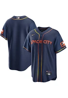 Houston Astros Mens Nike Replica City Connect Jersey - Orange