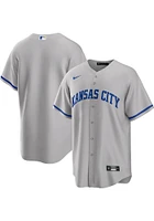 Kansas City Royals Mens Nike Replica Away Jersey - Grey